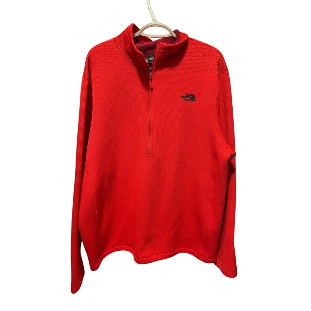 The North Face Men’s TKA Glacier 100 Fleece 1/2 Zip Pullover Jacket Size XXL